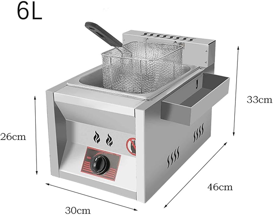Amazon.co.jp: ガスフライヤー 業務用、卓上/垂直 ガス